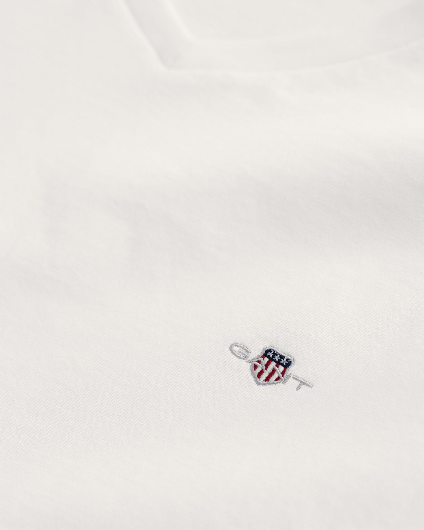 Slim Fit Shield V-Neck T-Shirt