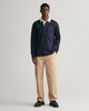 EVENING BLUE, REG SHIELD HEAVY RUGGER BY GANT AU.