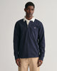 EVENING BLUE, REG SHIELD HEAVY RUGGER, FRONT-VIEW BY GANT AU.