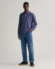 DK JEANSBLUE MELANGE, REG SHIELD LS PIQUE POLO BY GANT AU.