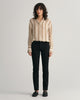 BLACK, SLIM SUPER STRETCH JEANS, FRONT-VIEW BY GANT AU.