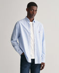 LIGHT BLUE, REG CLASSIC OXFORD SHIRT, FRONT-VIEW BY GANT AU.