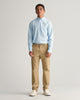 DARK KHAKI, GANT CHINO, FRONT-VIEW BY GANT AU.