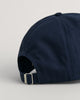 EVENING BLUE, SHIELD COTTON TWILL CAP, CLOSE-UP BY GANT AU.