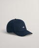 EVENING BLUE, SHIELD COTTON TWILL CAP BY GANT AU.