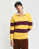 FADED SUNSET, BLOCK STRIPE HEAVY RUGGER, FRONT-VIEW BY GANT AU.