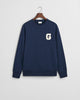 CLASSIC BLUE, G GRAPHIC C-NECK BY GANT AU.