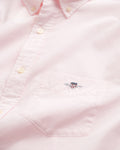 LIGHT PINK, REG CLASSIC POPLIN SHIRT, FLAT-LAY BY GANT AU.