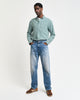 DEEP FOREST GREEN, REG CLASSIC POPLIN GINGHAM SHIRT BY GANT AU.