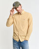 MAPLE YELLOW, REG CLASSIC POPLIN GINGHAM SHIRT, FRONT-VIEW BY GANT AU.