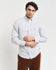LIGHT BLUE, REG CLASSIC OXFORD CHECK SHIRT, FRONT-VIEW BY GANT AU.