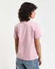 DUSTY PINK, REG SHIELD SS T-SHIRT, BACK-VIEW BY GANT AU.