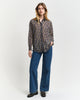 PERSIAN BLUE, REL PAISLEY COT SILK SHIRT BY GANT AU.