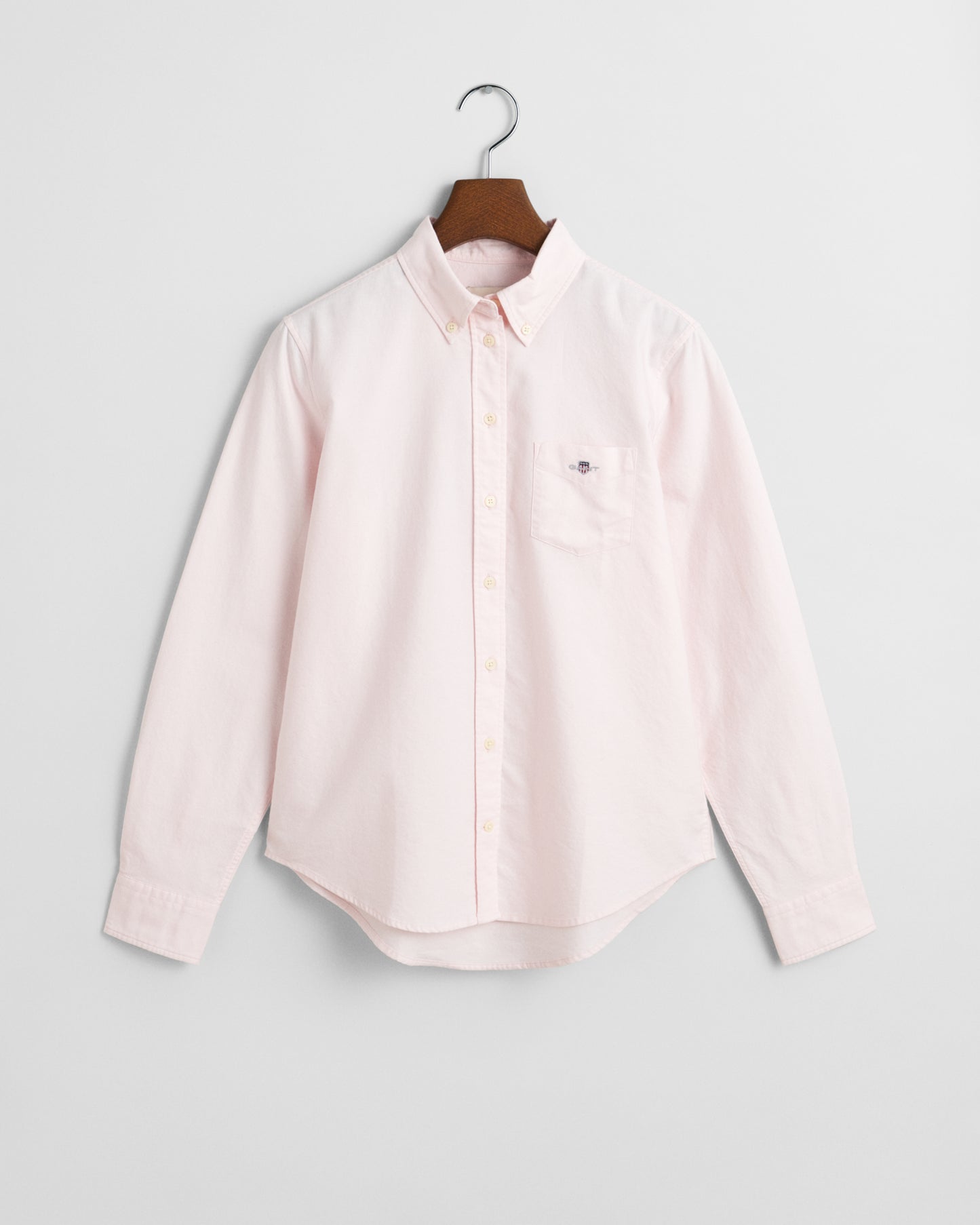 LIGHT PINK, REG CLASSIC OXFORD SHIRT, FLAT-LAY BY GANT AU.