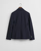 EVENING BLUE, SLIM TWILL BLAZER, BACK-VIEW BY GANT AU.