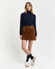 EVENING BLUE, EXTRAFINE LAMBSWOOL BLEND ROLLNECK BY GANT AU.