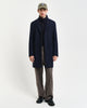 NIGHT BLUE, CLASSIC WOOL COAT, FRONT-VIEW BY GANT AU.