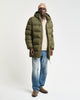 JUNIPER GREEN, ACTIVE CLOUD MID LENGTH JACKET BY GANT AU.