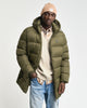 JUNIPER GREEN, ACTIVE CLOUD MID LENGTH JACKET, FRONT-VIEW BY GANT AU.