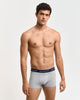 LIGHT GREY MELANGE, TRUNK 3-PACK, BACK-VIEW BY GANT AU.