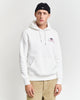EGGSHELL, REG MEDIUM ARCHIVE SHIELD HOODIE, FRONT-VIEW BY GANT AU.