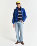 EVENING BLUE, STRIPED SS T-SHIRT BY GANT AU.
