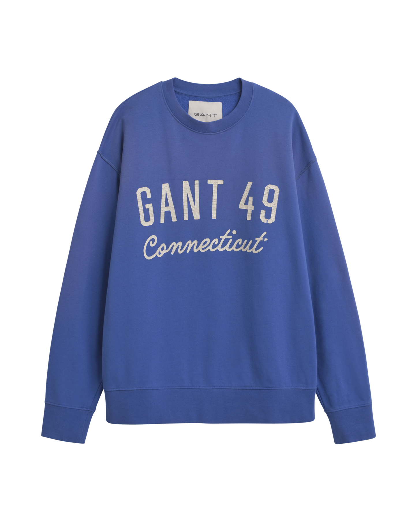 Varsity Worn Graphic Crew Neck Sweatshirt