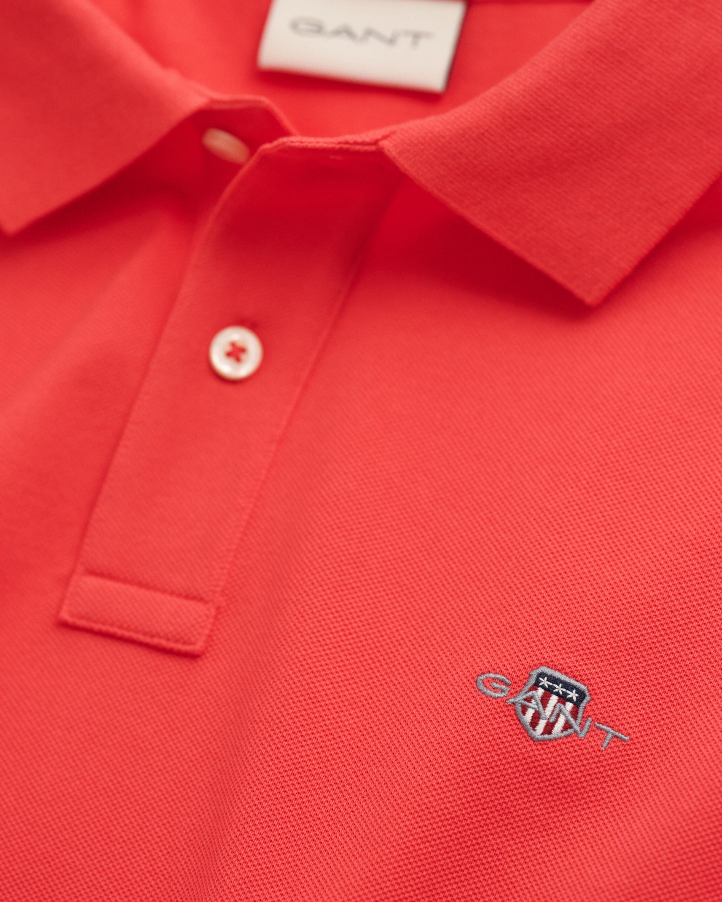 Regular Fit Shield Piqué Polo Shirt