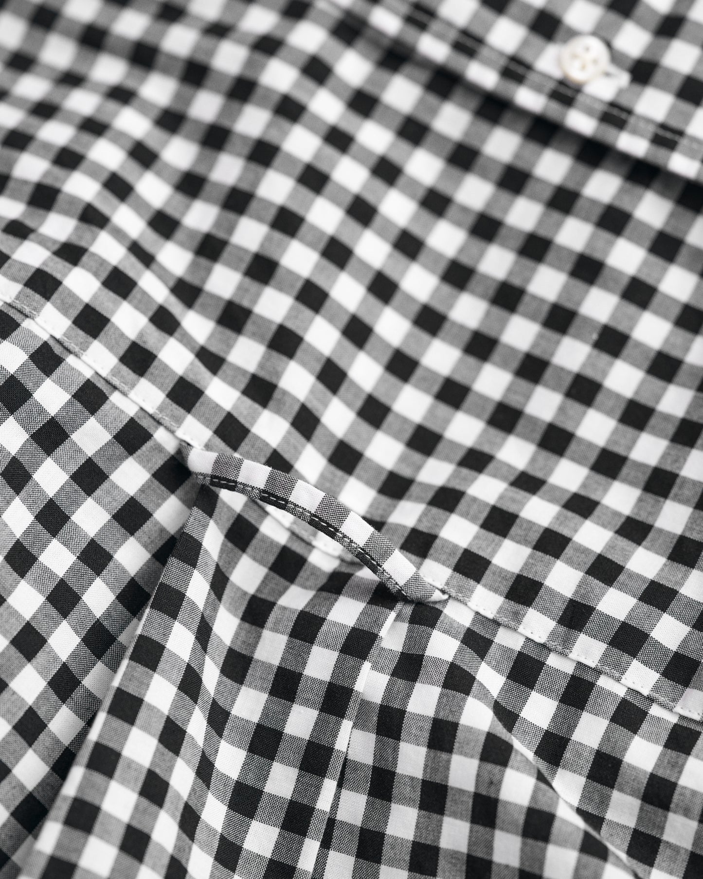 Regular Fit Classic Gingham Poplin Shirt