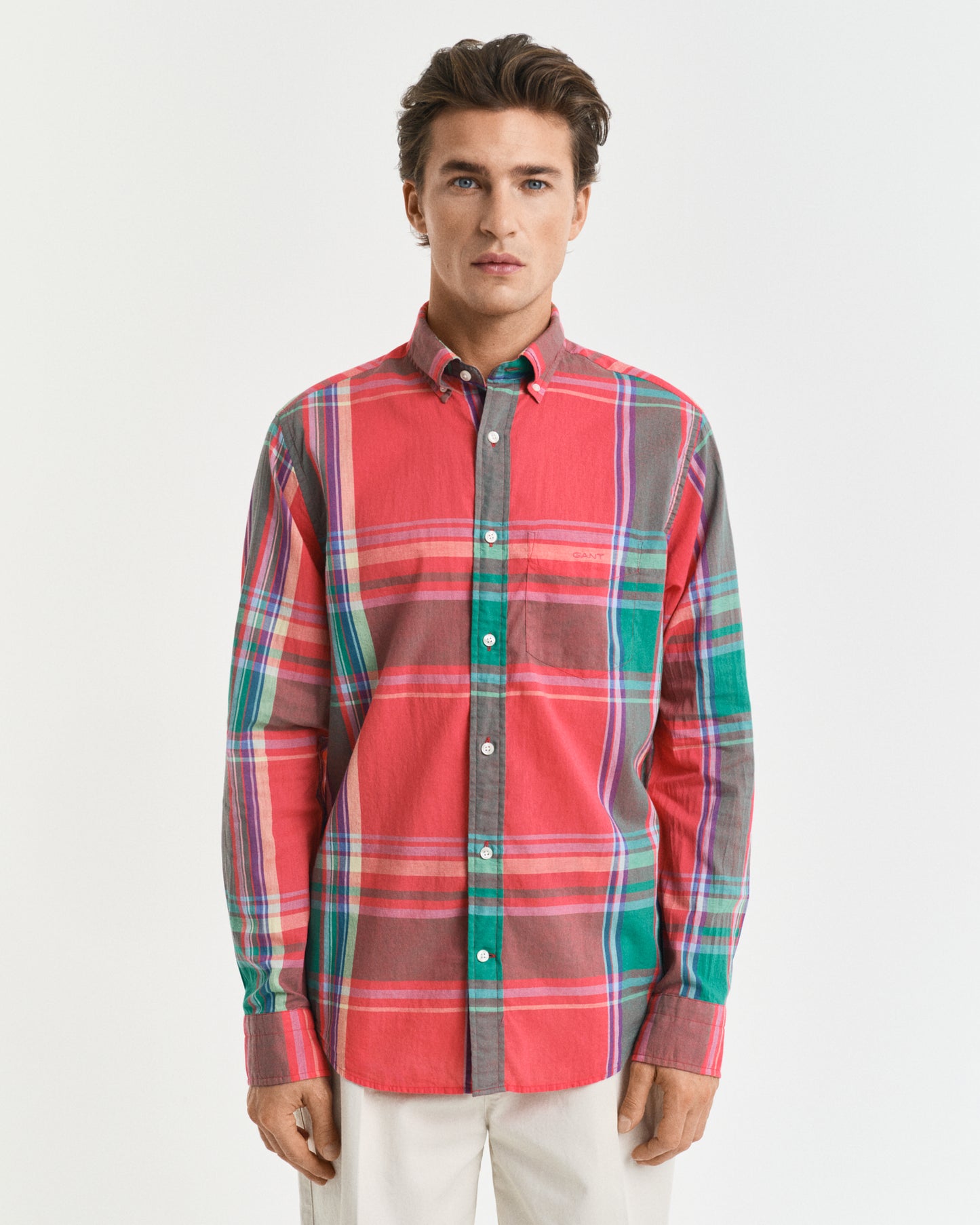 Regular Fit Indian Madras Shirt