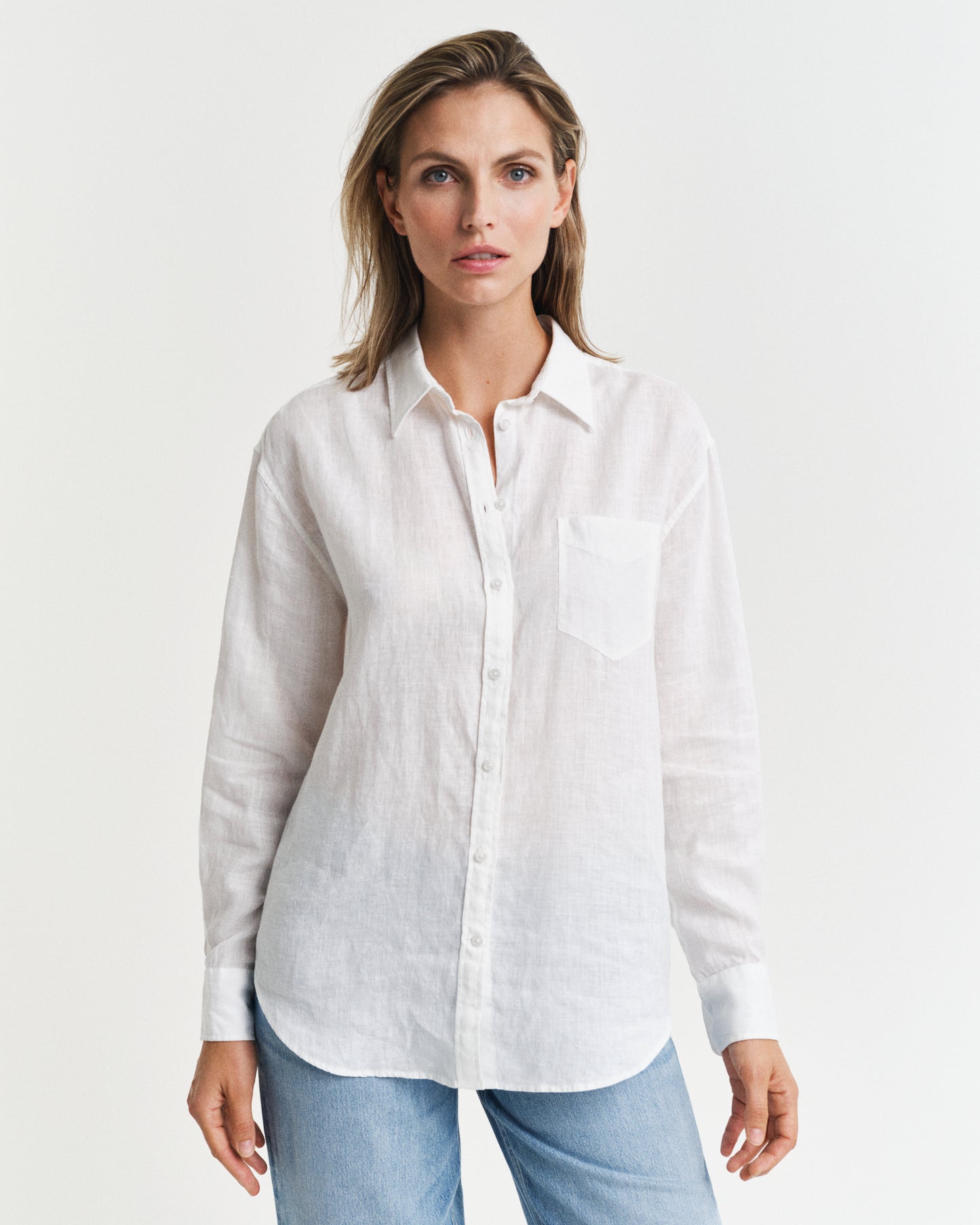 Relaxed Fit Linen Shirt