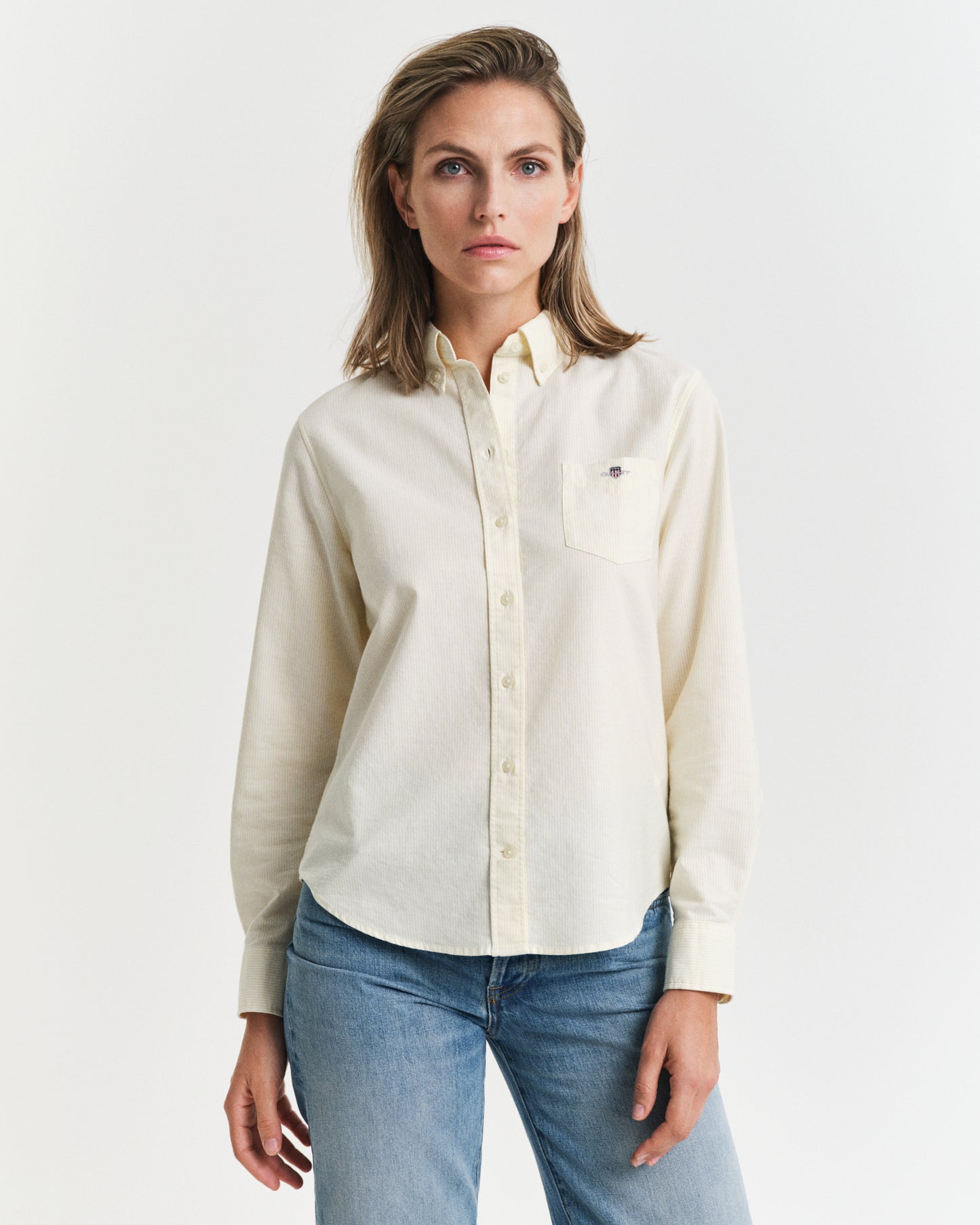 Regular Fit Classic Striped Oxford Shirt