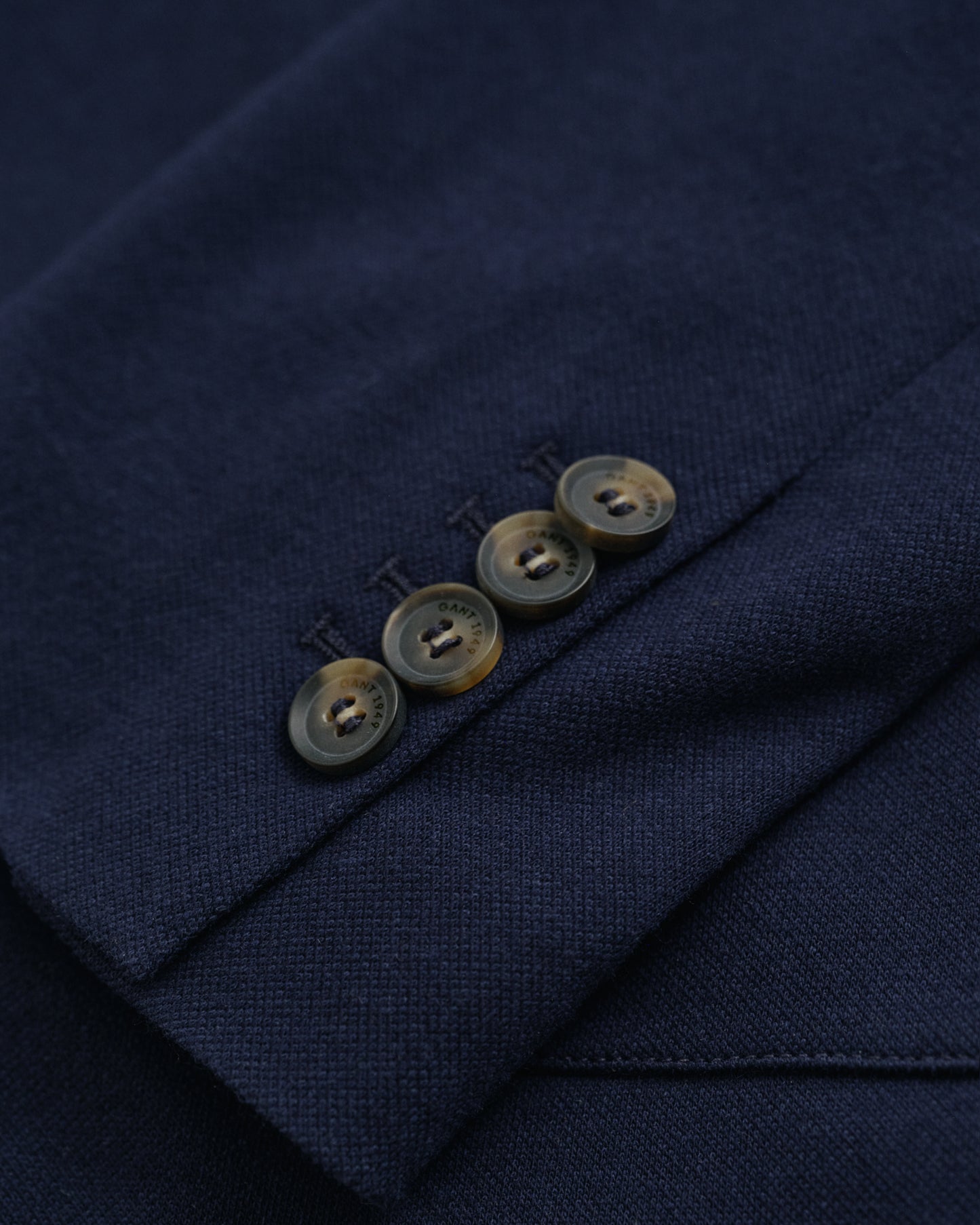 Slim Fit Piqué Blazer