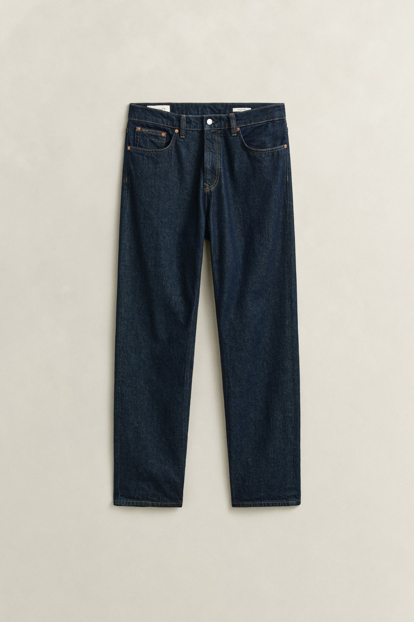 DARK BLUE, Straight Jeans, FLAT-LAY BY GANT AU.