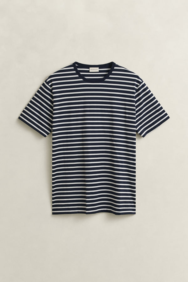 Pima Cotton Striped T-Shirt