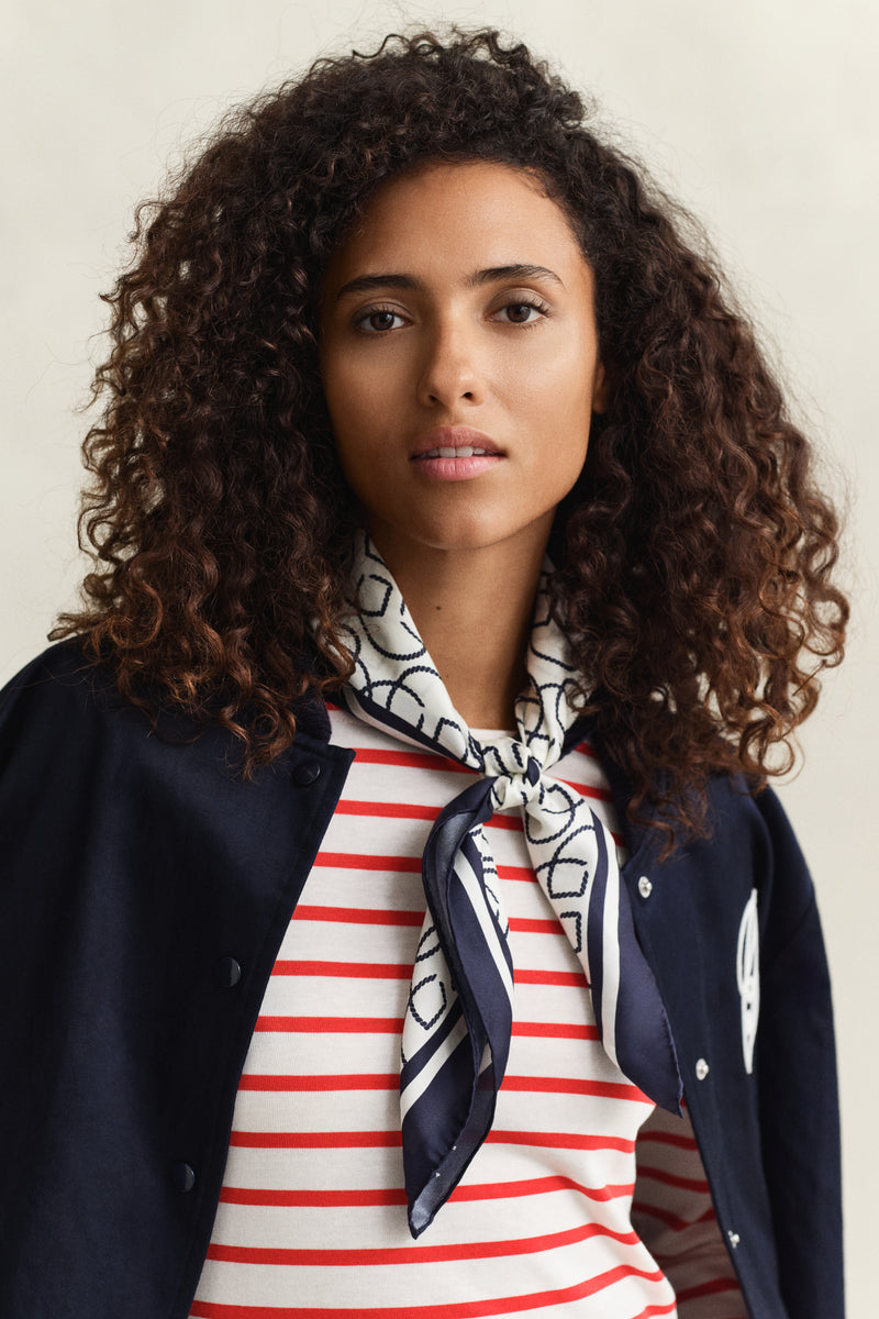 Monogram Silk Scarf