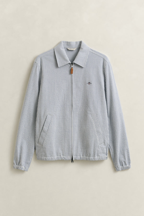 Seersucker Windcheater Jacket