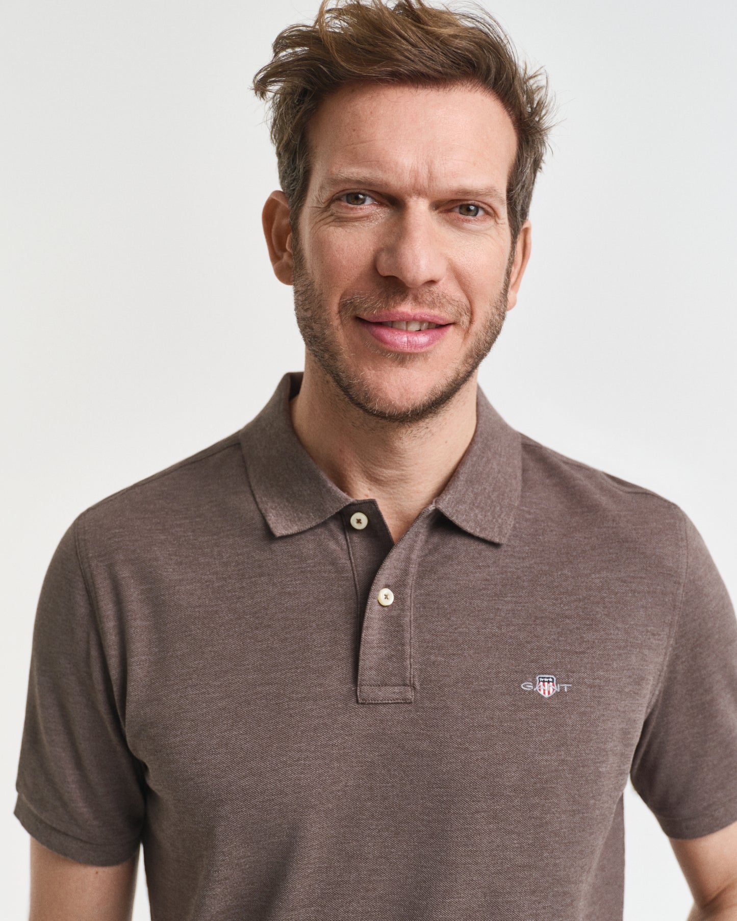 Regular Fit Shield Piqué Polo Shirt