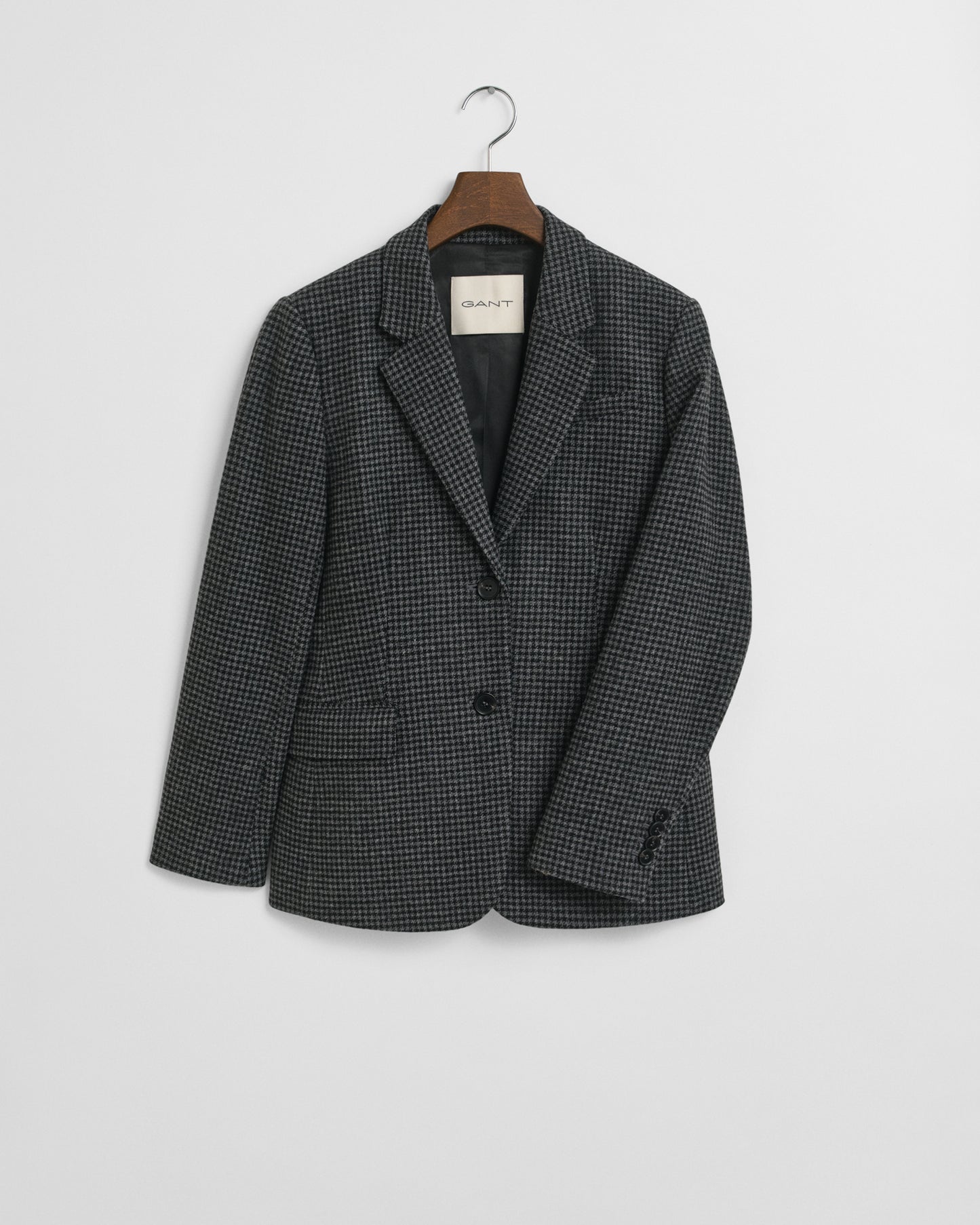 Regular Fit Wool Houndstooth Blazer
