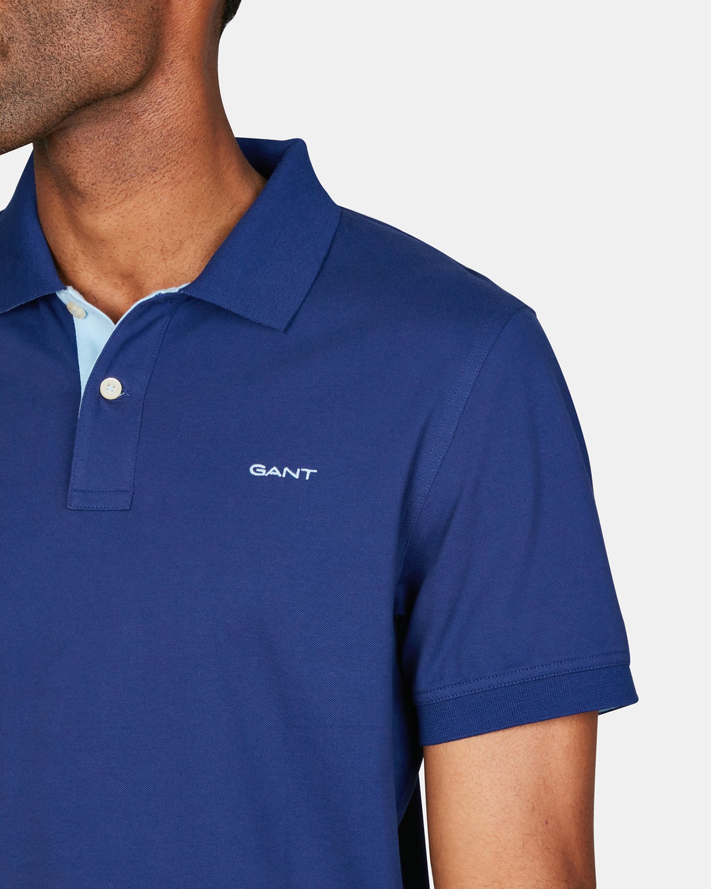 Contrast Piqué Polo Shirt