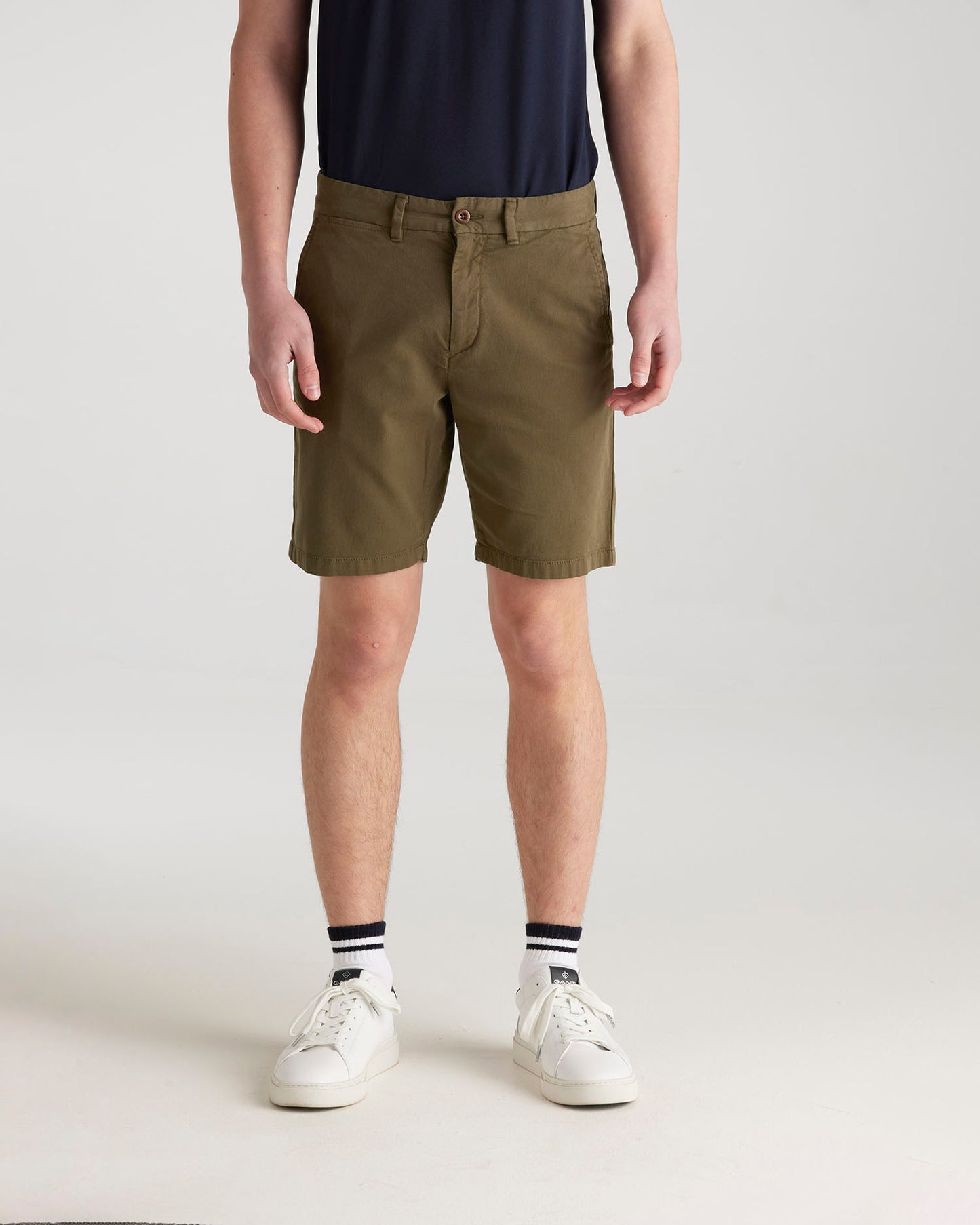 Regular Fit Dobby Chino Shorts