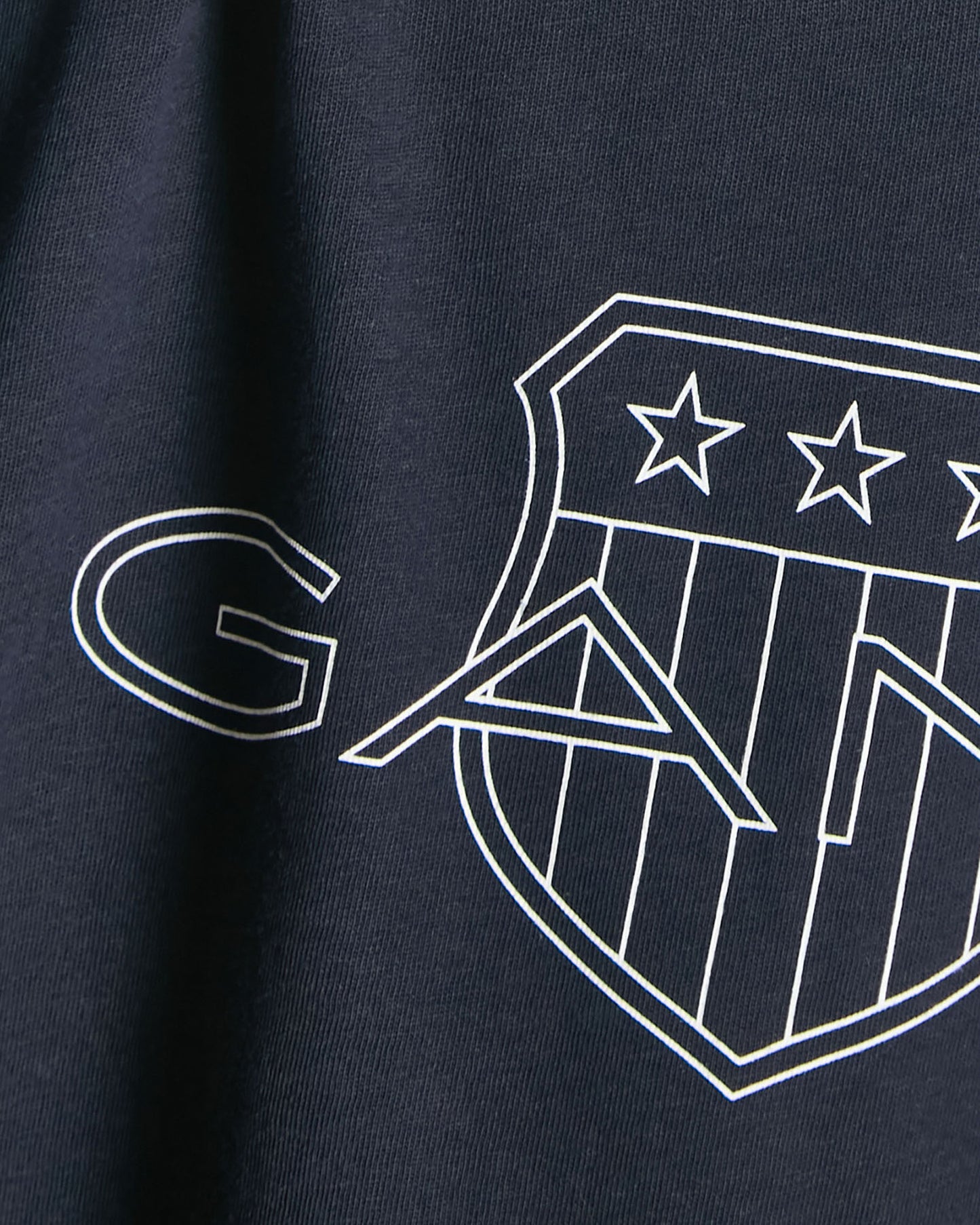 Relaxed Contrast Shield T-Shirt