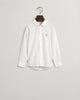 WHITE, ARCHIVE OXFORD LS B.D. SHIRT, FLAT-LAY BY GANT AU.