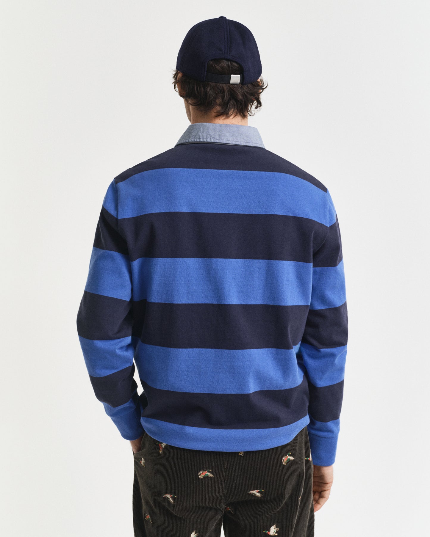 Striped Chambray Heavy Rugger