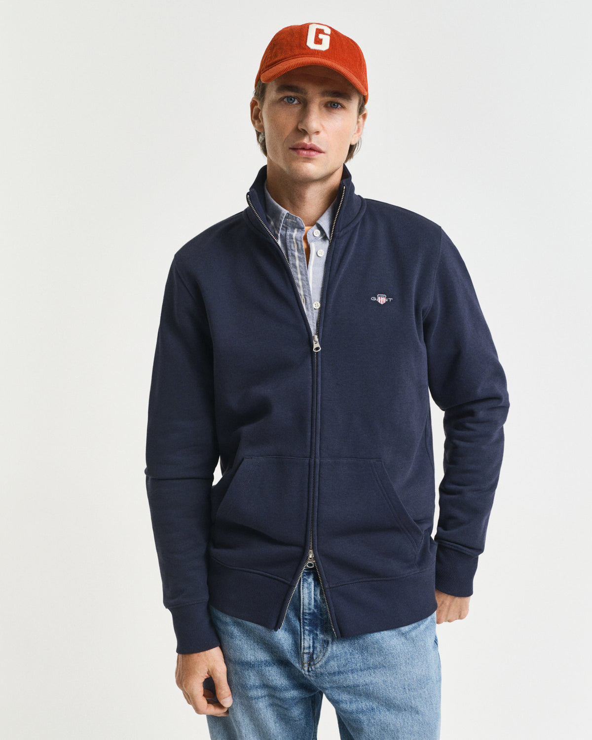 Shield Zip Sweatshirt