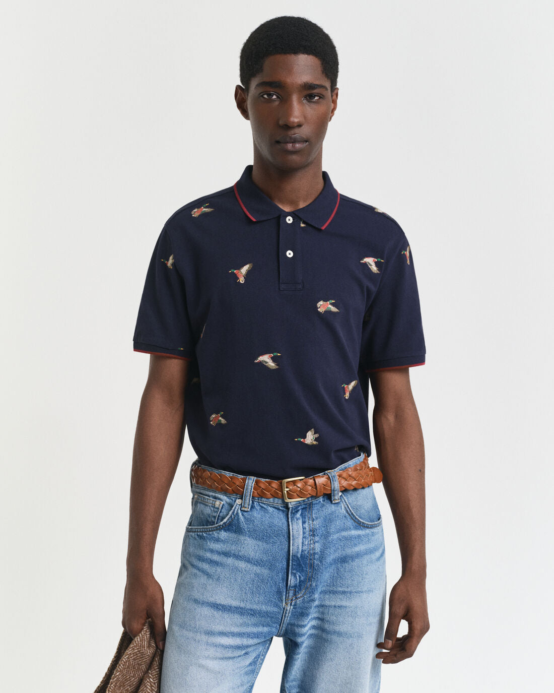 Embroidered Polo Shirt
