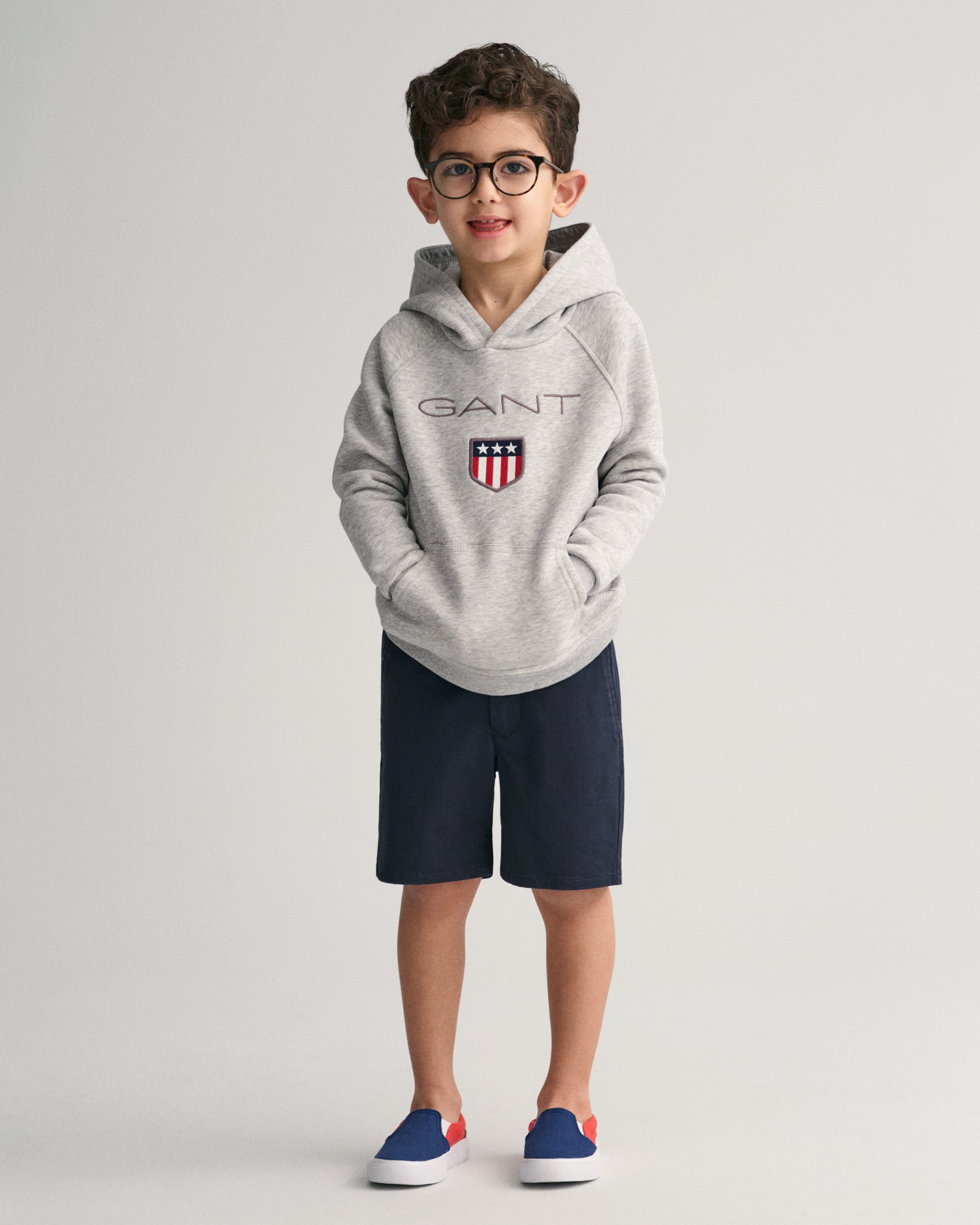 Gant sweatshirt grey on sale