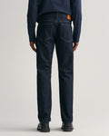 DARK BLUE, REGULAR GANT JEANS, BACK-VIEW BY GANT AU.