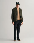 BLACK, SLIM SOFT TWILL JEANS BY GANT AU.