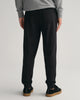 BLACK, REG SHIELD SWEATPANTS, BACK-VIEW BY GANT AU.